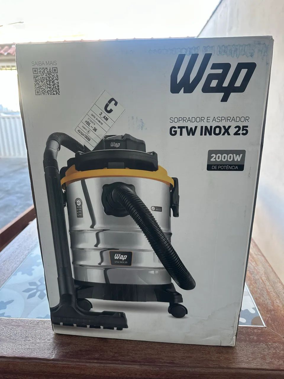 Aspirar de pó,água e soprador inox - Foto 3