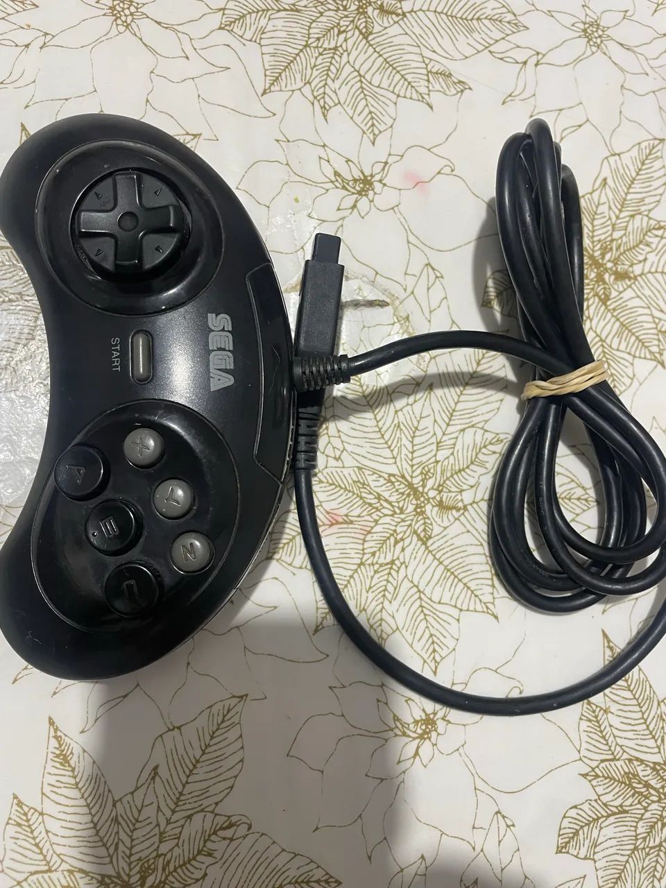 Controle mega driver original Tec toy 