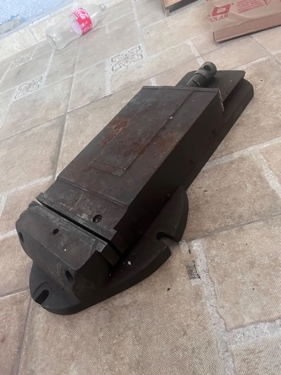 Morsa de Máquina Industrial Grande para Fresadora/Furadeira - Foto 2