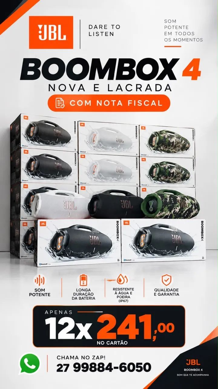 Caixa Eletrônica Boombox 4