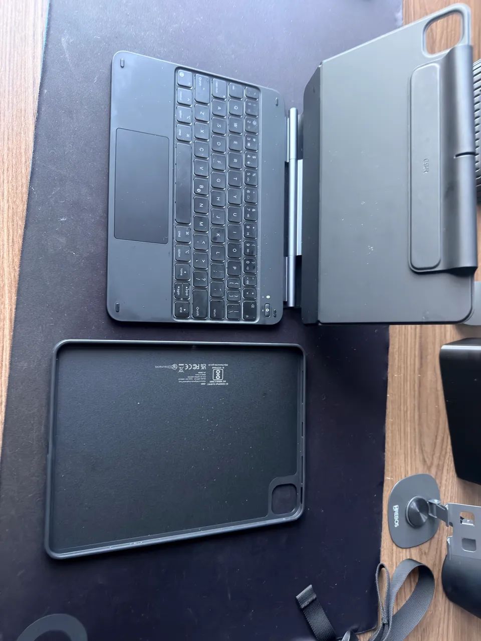 Capa teclado iPad Air 11/Pro11 ESR + caneta Pencil + mouse sem fio  - Foto 3