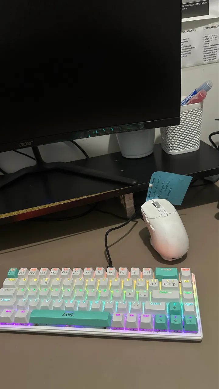 Mouse e teclado gamer  - Foto 2