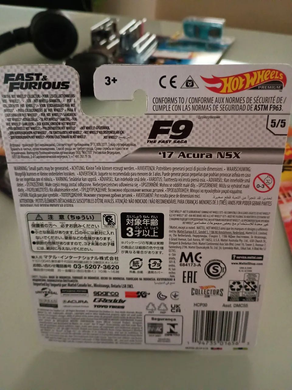 Hotwheels 17 Acura NSX - Foto 2