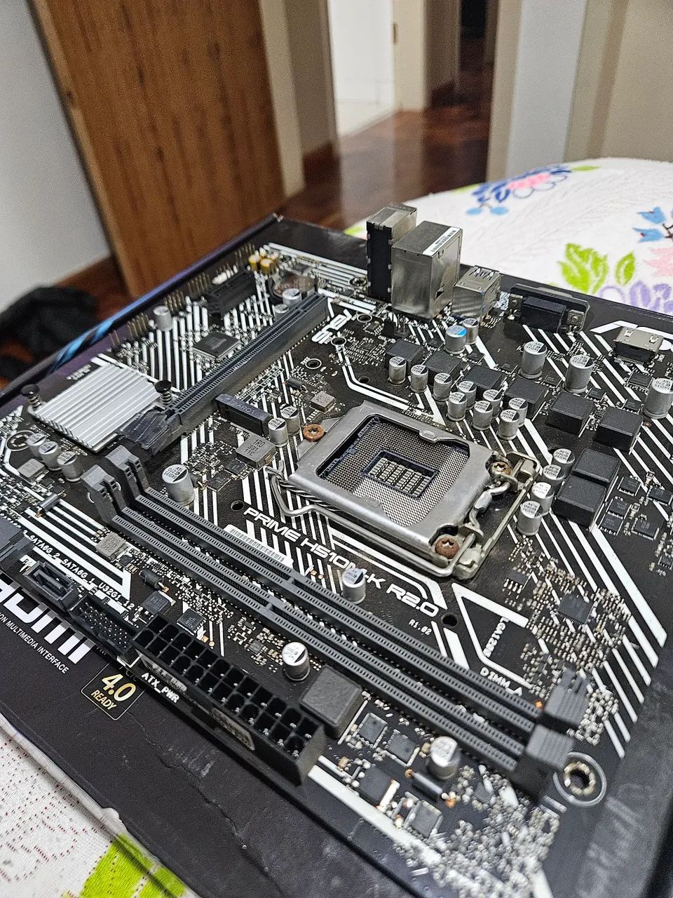 Placa mãe prime h510m-k R2. 0 - Foto 3