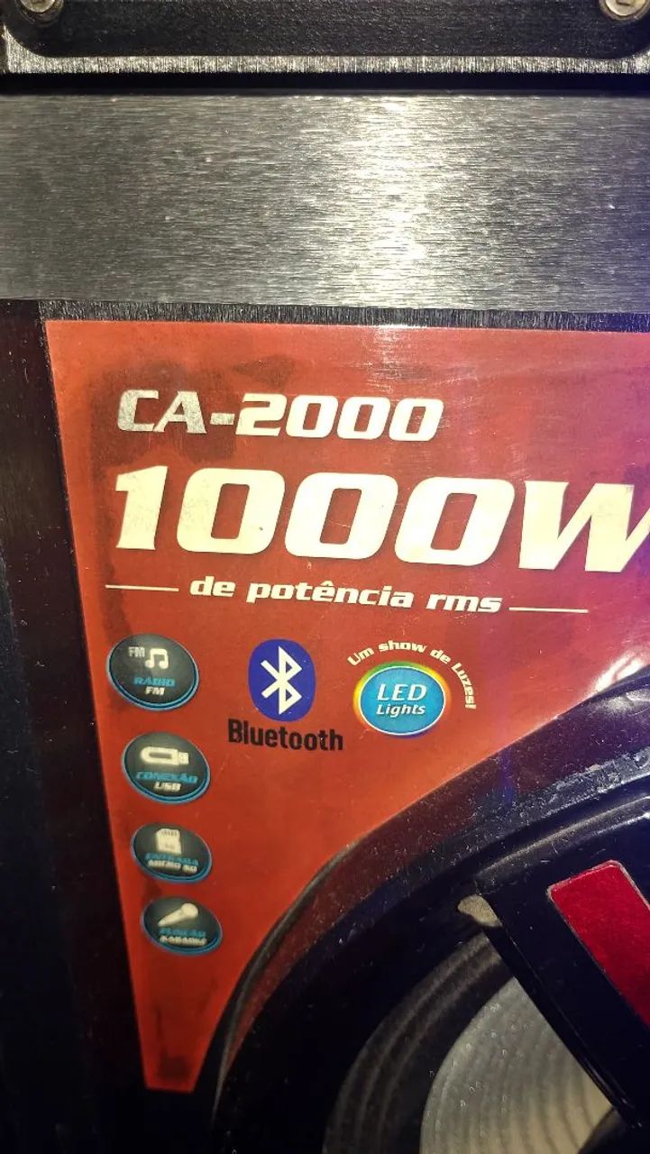 Caixa de som 2000wats