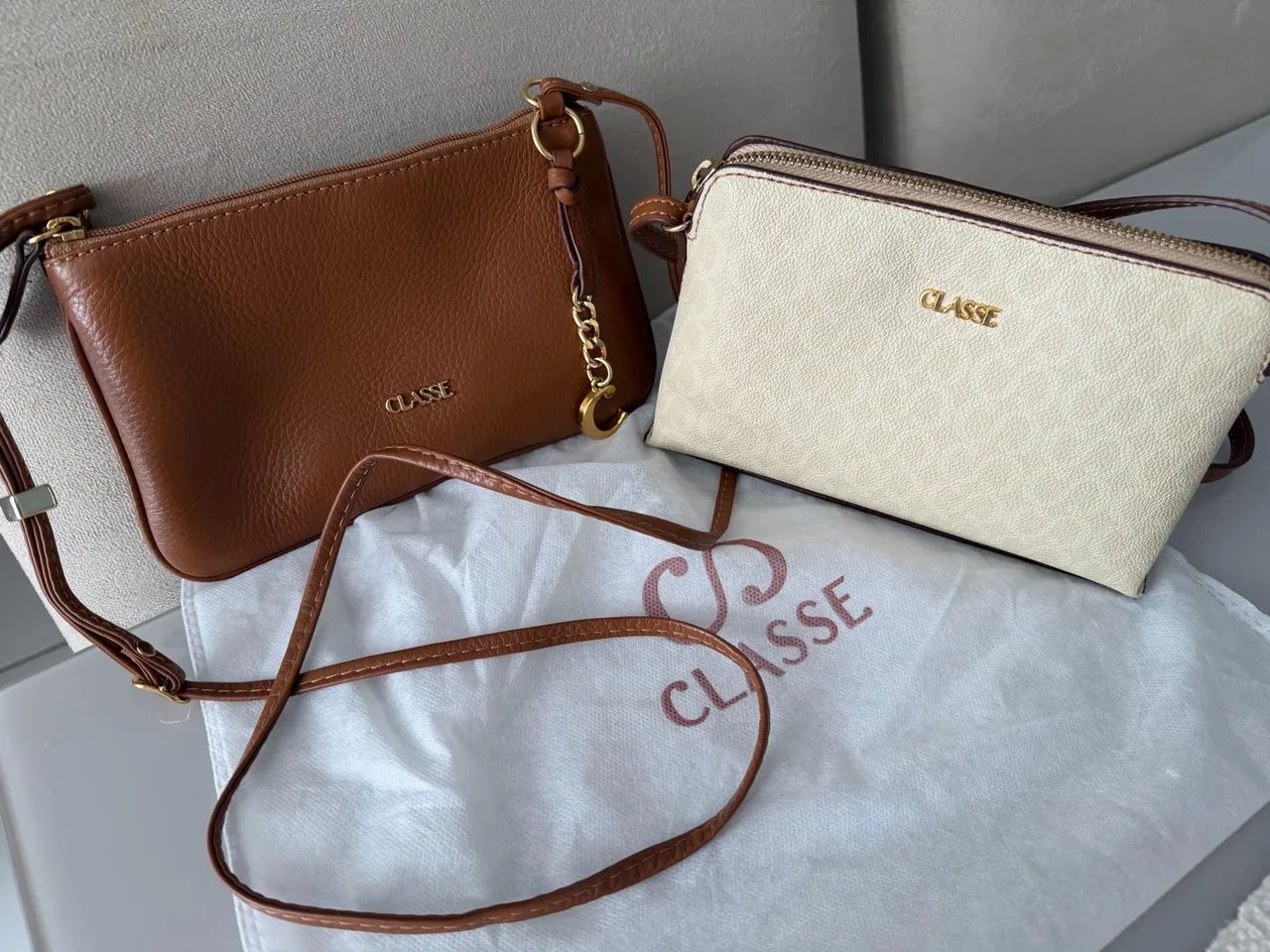 Vendo bolsas novas original classes couro 