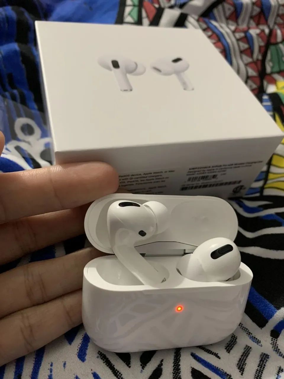 Fone de ouvido Bluetooth Airpods