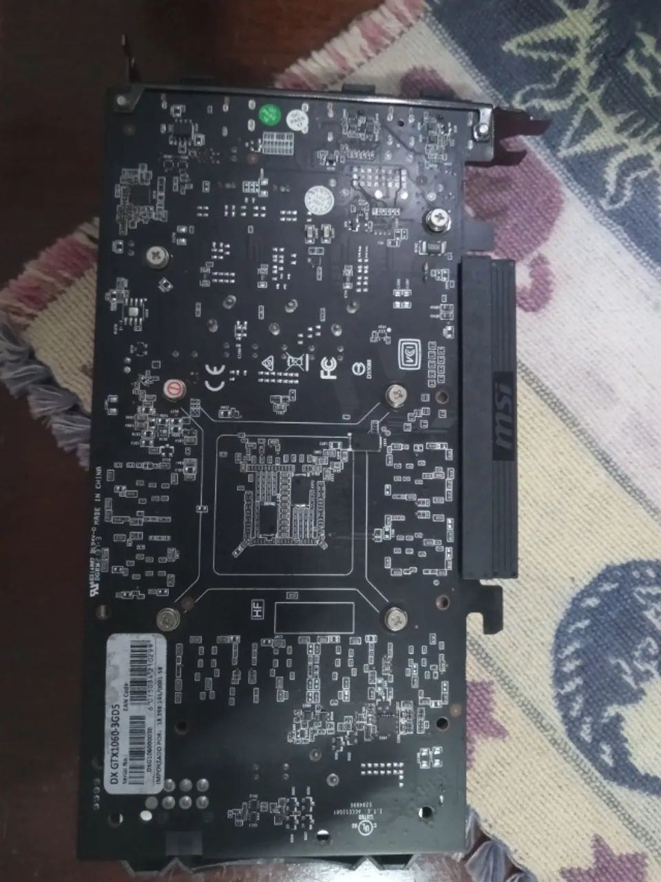 Placa De Video Duex Nvidia Geforce Gtx 1060 3gd5 - Foto 4
