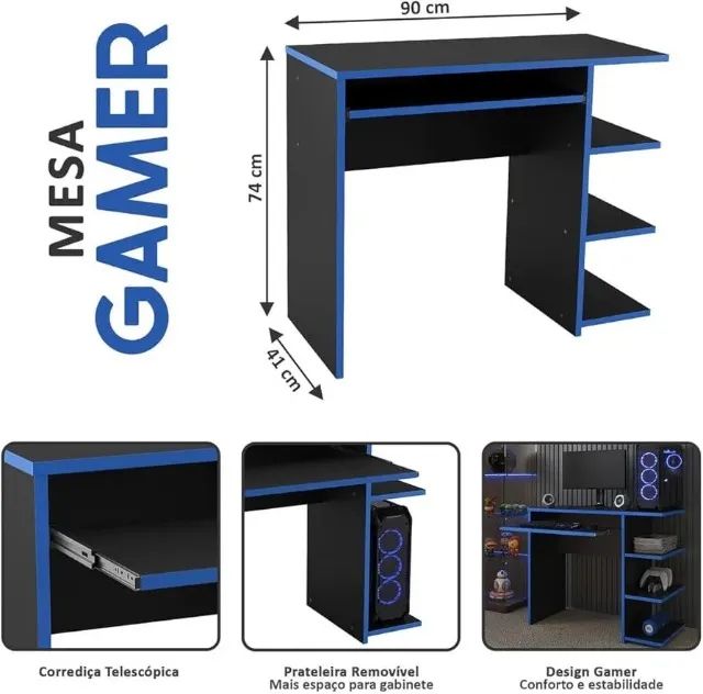 Mesa gamer - Foto 4