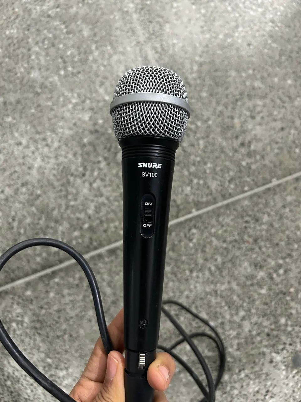 Microfone Shure SV100 com cabo - Foto 5