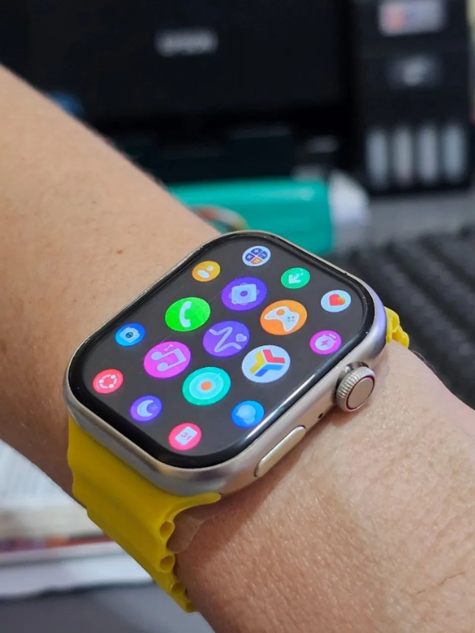SMARTWATCH ULTRA 3 + 7 Pulseiras - Foto 4