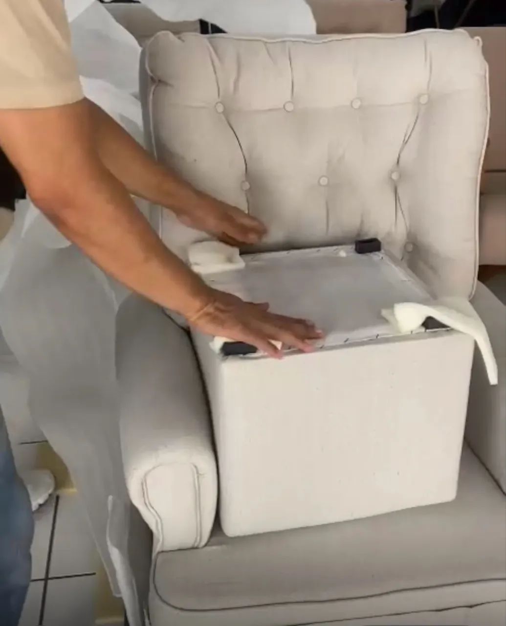 Poltrona amamentação  - Foto 2