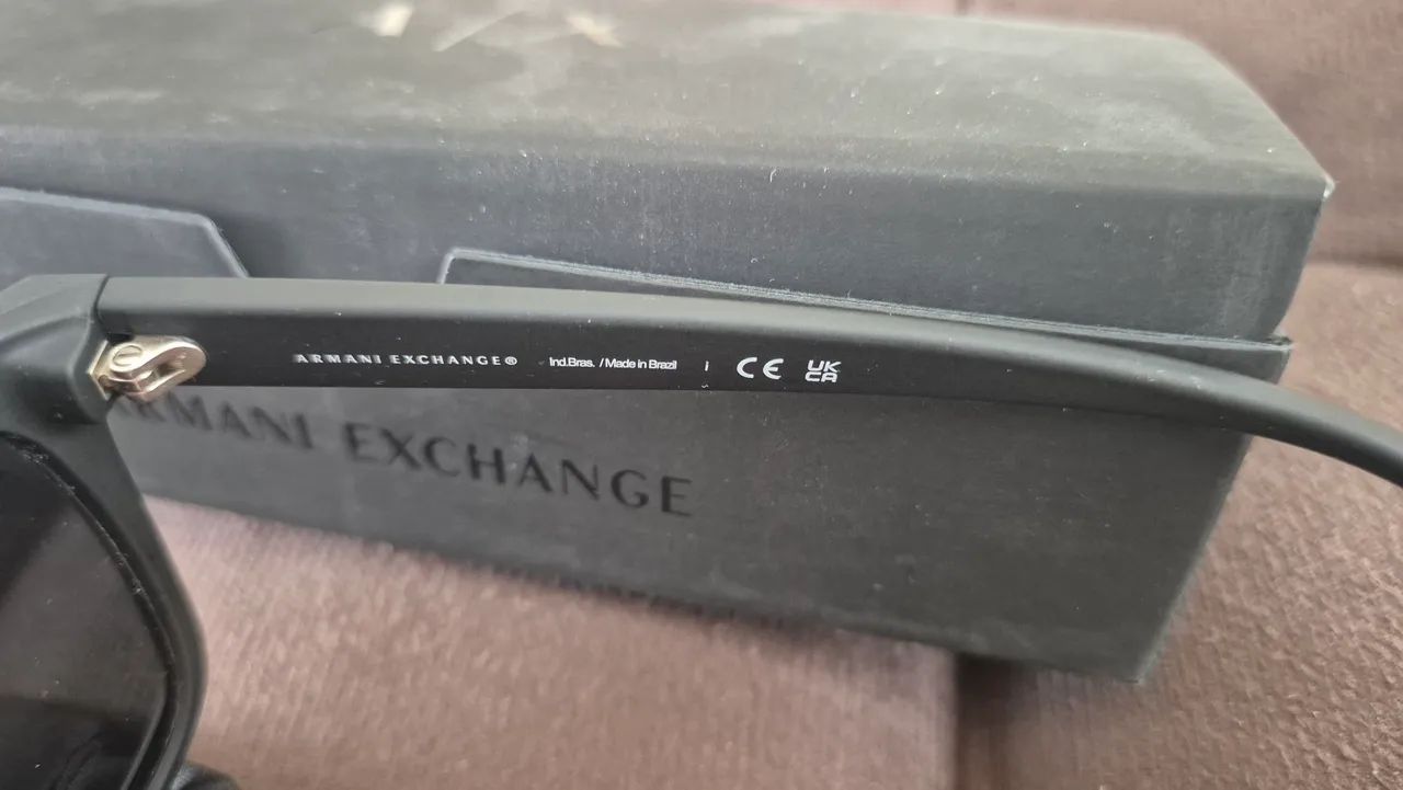Óculos de sol masculino Armani Exchange AX4063SL - Foto 4