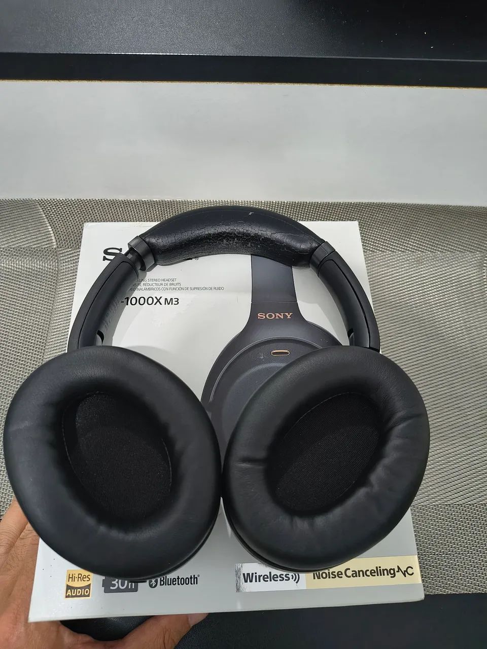 Headphone Sony WH-1000X m3 - Foto 3