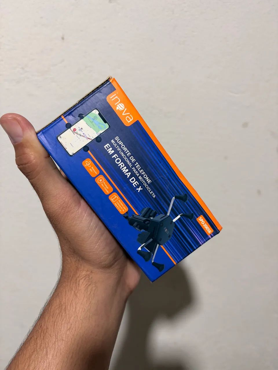 Suporte para moto com carregador  - Foto 2