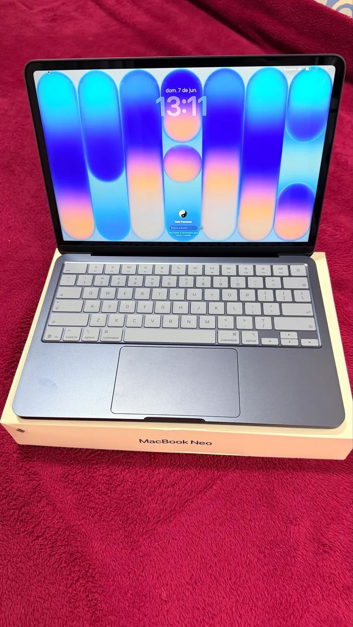 MacBook Neo Azul Apple (Lacrado) 