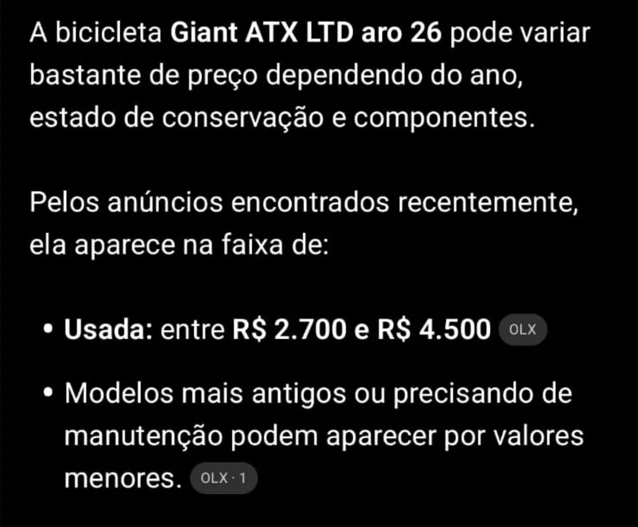 Bicicleta Giant ATX aro 26 - Foto 5