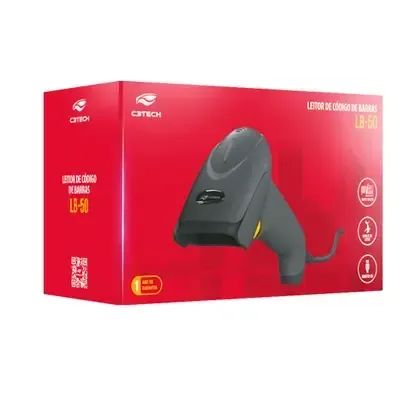 Leitor de Código de Barras LB-50BK C3TECH