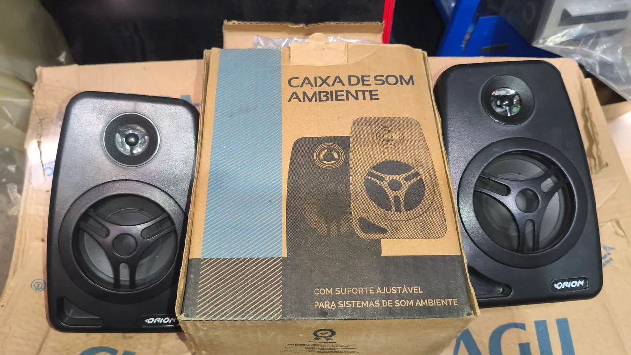Caixa de som ambiente 55w 8und - Foto 5