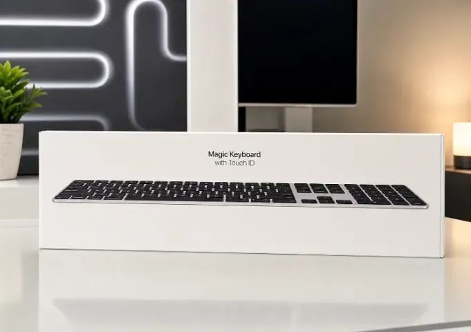 Apple Magic Keyboard com Touch ID e teclado numérico