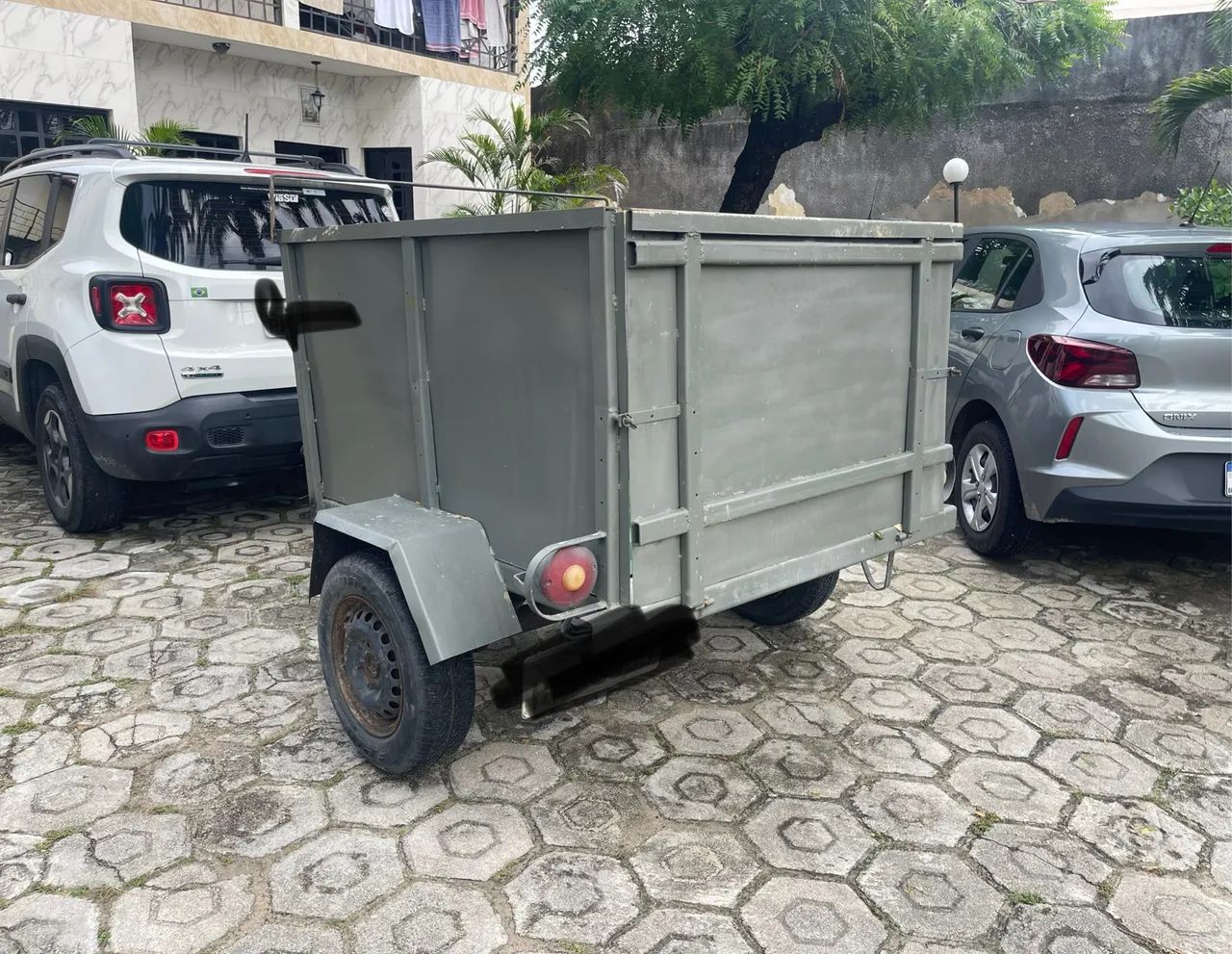 Carrocinha Reboque Emplacada - Foto 4