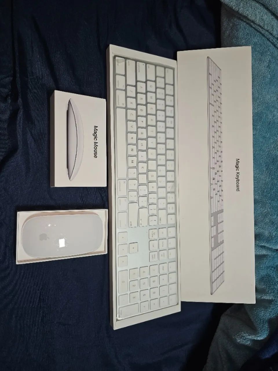Magic Mouse e Magic Keyboard Branco Apple - Foto 2