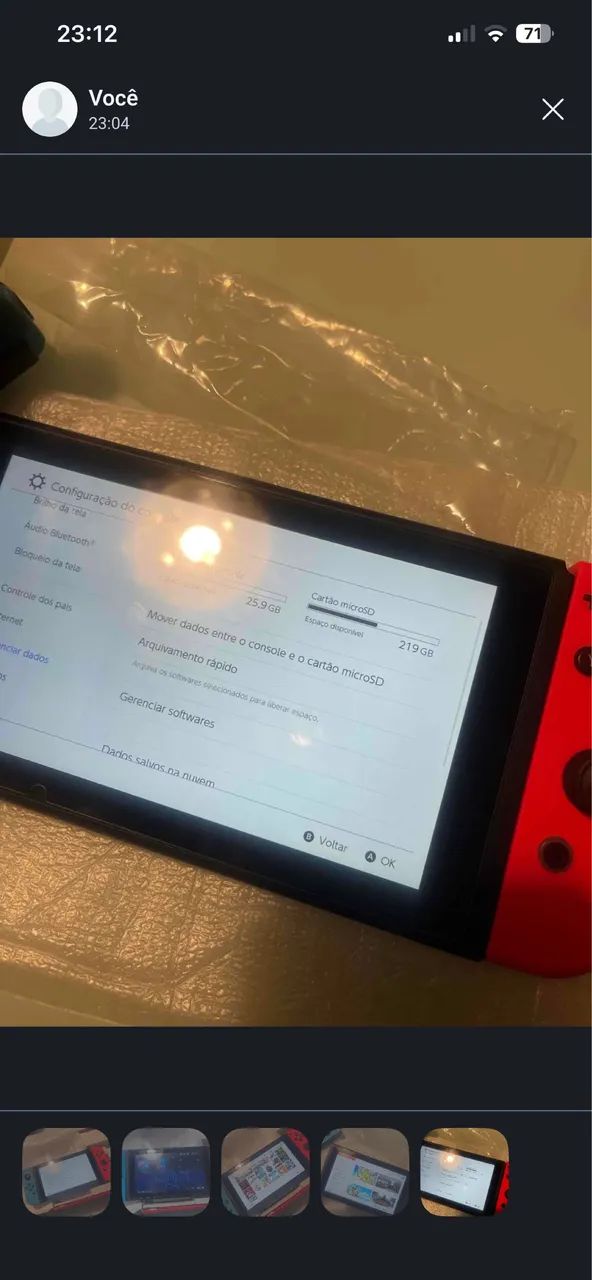 Nintendo Switch desbloqueado 512gb - Foto 3
