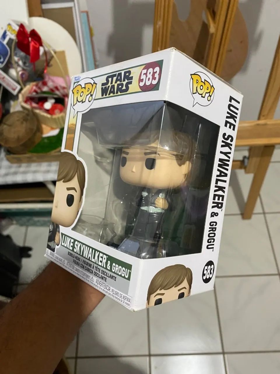 [Funko Pop] Star Wars - Luke Skywalker & Grogu #583 - Foto 2