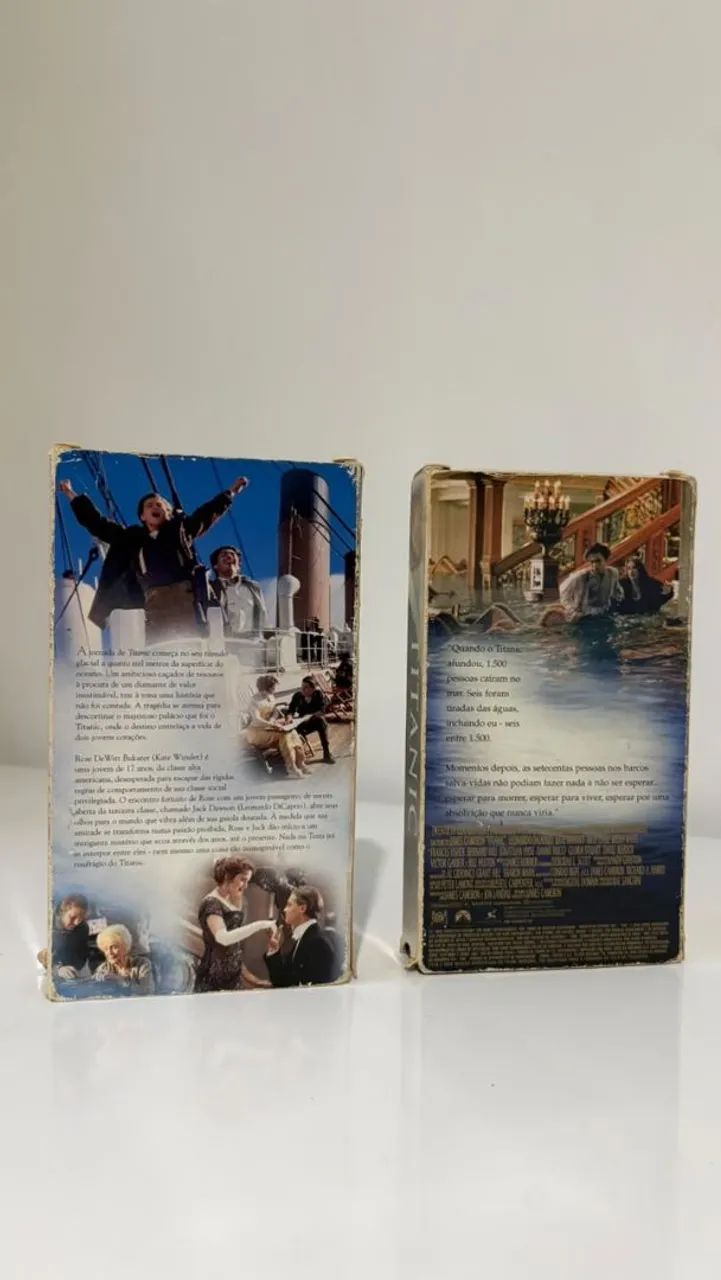 Fitas VHS originais tinanic  - Foto 2