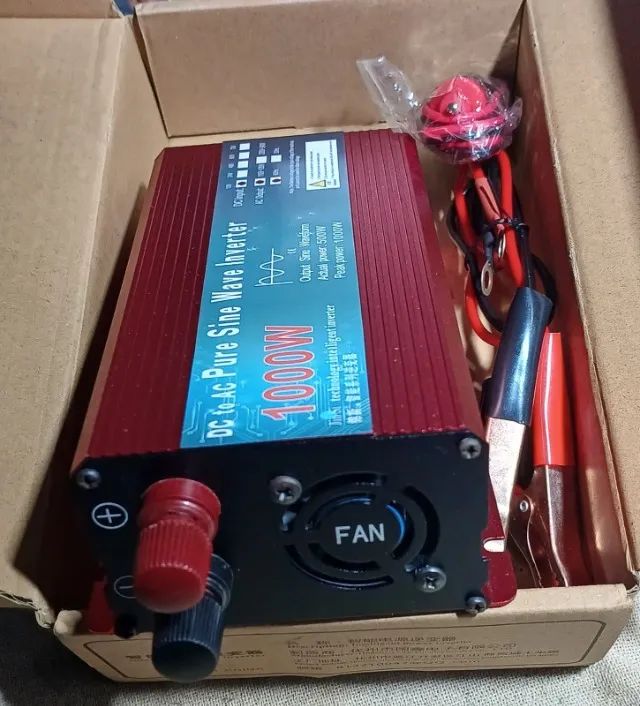 Inversor Onda Senoidal Pura 12V 110V 500W 1000W Jinsi  Obs> ler anúncio - Foto 3