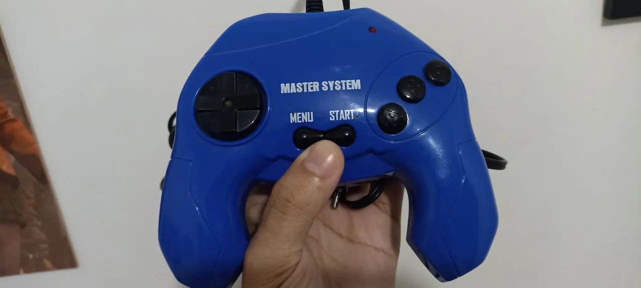 Master system com jogos na memória 