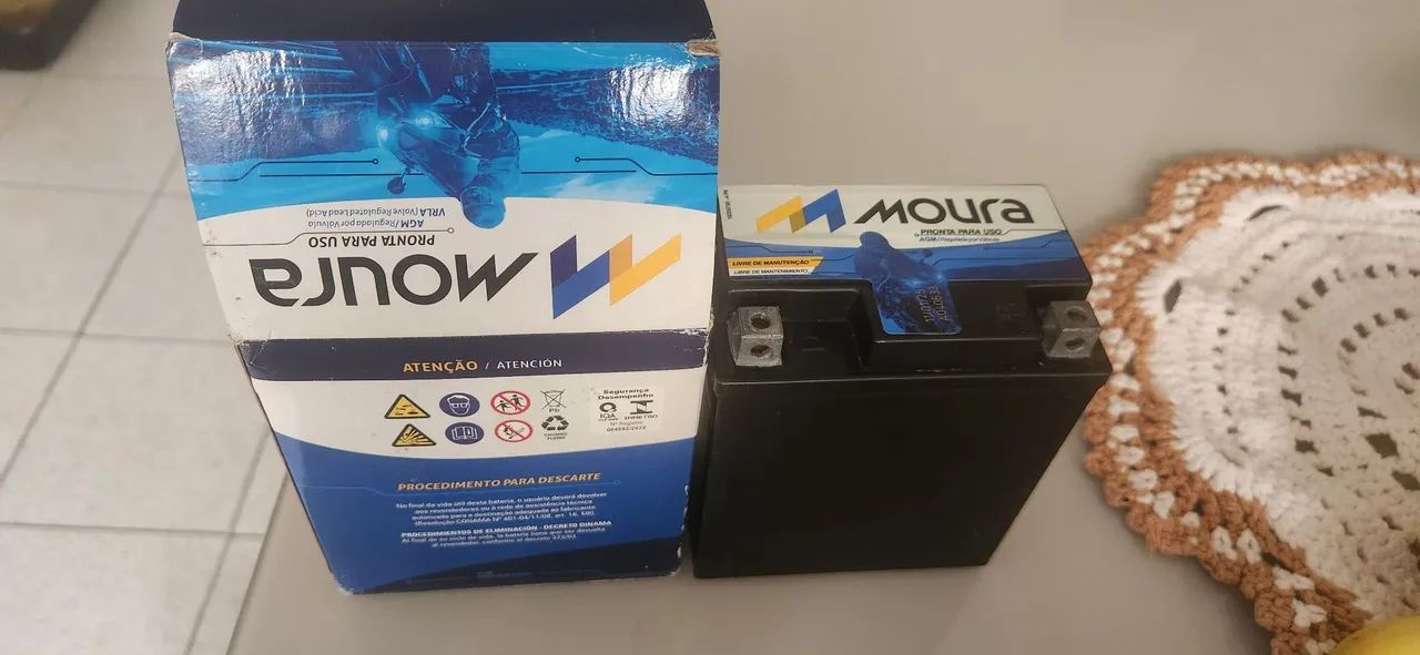 Bateria de moto 