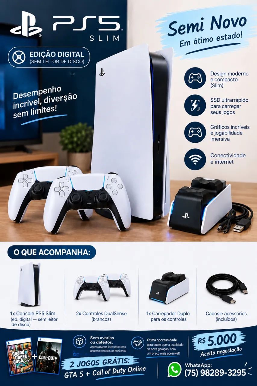 Console, ps5 slim, PlayStation 5 