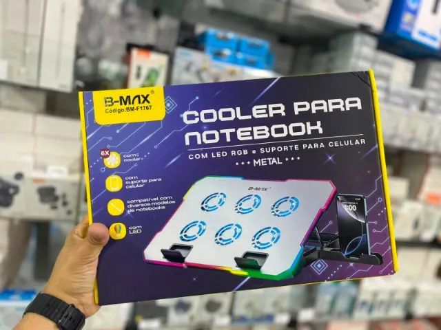 COOLER PARA NOTEBOOK COM 6 COOLERS?