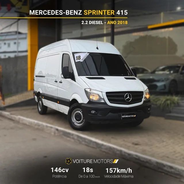 Mercedes-Benz Sprinter 415 Furgão Lon.t.alto 2.2 Dies 2018