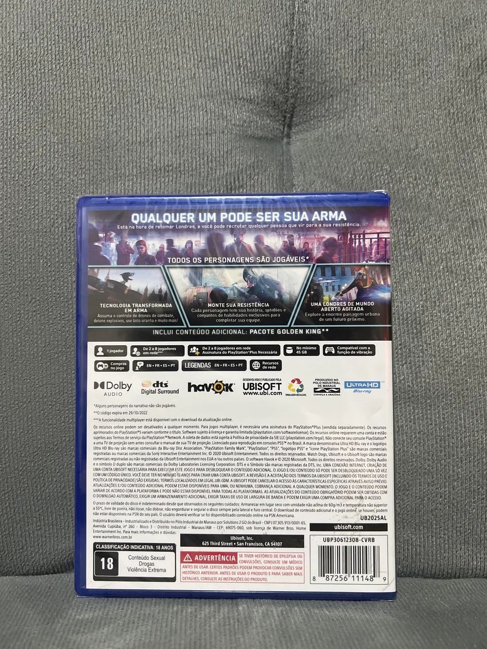 Watch Dogs Legion - PS5 - Lacrado  - Foto 2