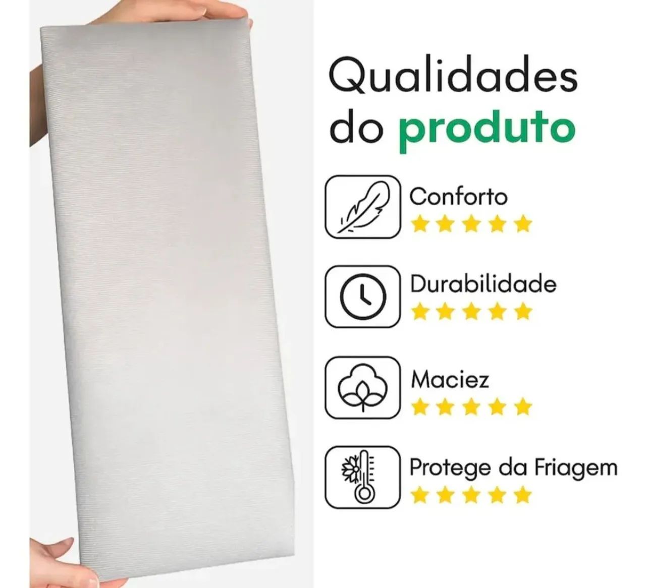 Cabeceira de linho  - Foto 2