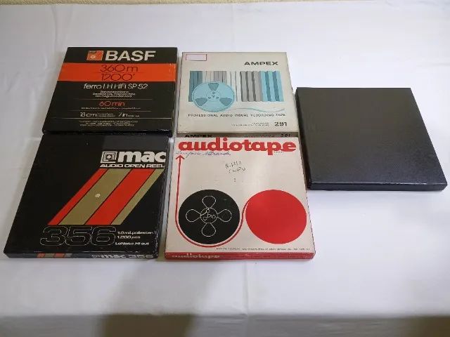 Lote de 5 Fitas de Rolo 7 polegadas - Foto 2