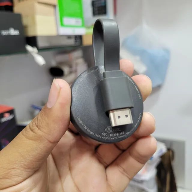 Google Chromecast 2 Geração Streaming Full HD Com Caixa E Cabo Original - Foto 4