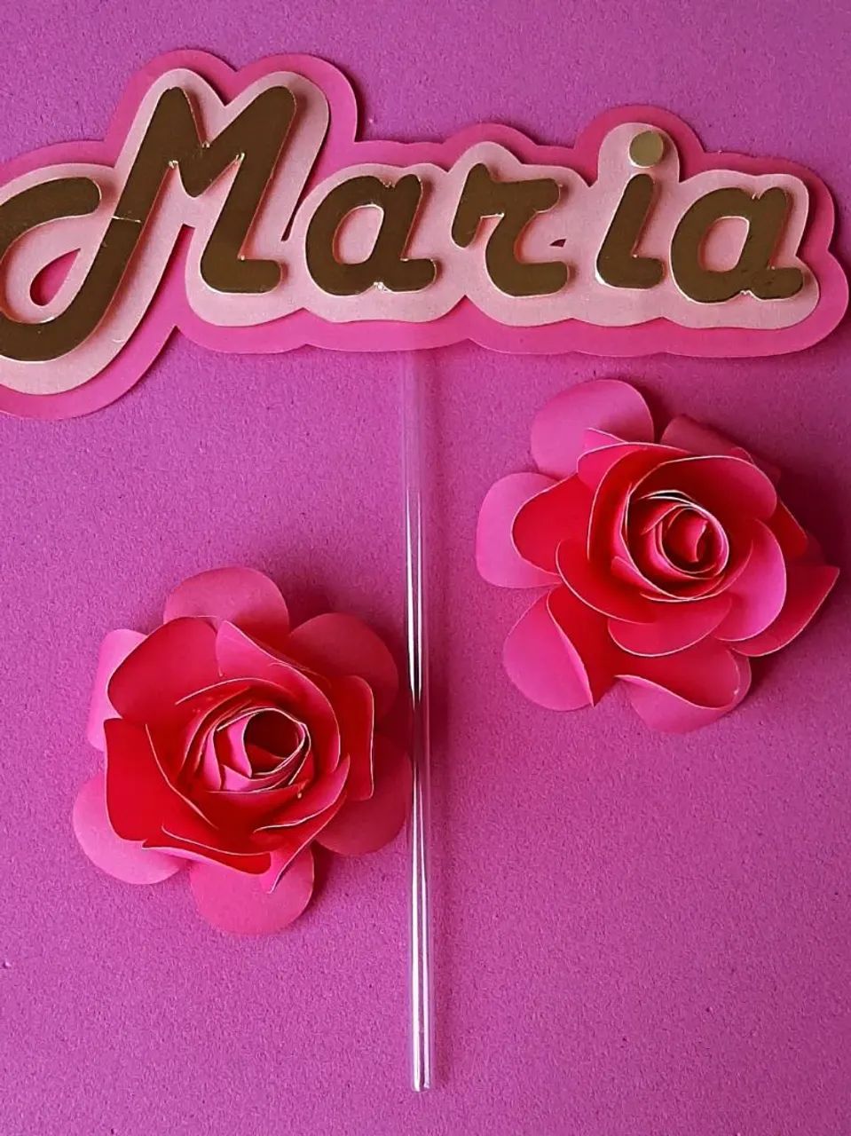 Topper de bolo