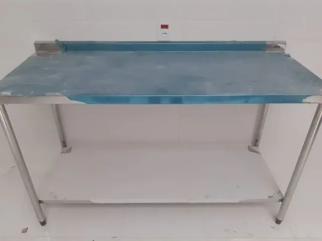 Bancada e mesa de manipulação em aço inox - Foto 2