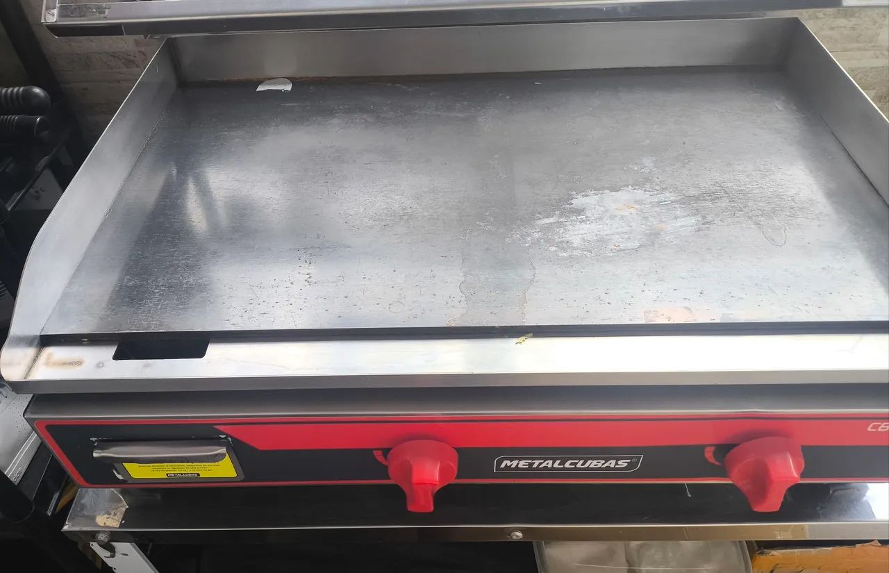 Chapa de lanche metalcubas CNG 800 pro gas - Foto 2