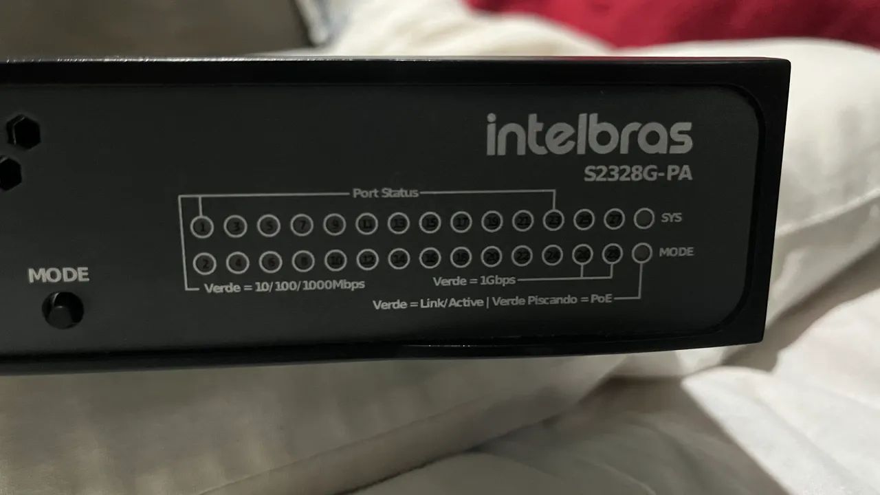 SWITCH INTELBRASS POE PRETO 24 PORTAS - Foto 3