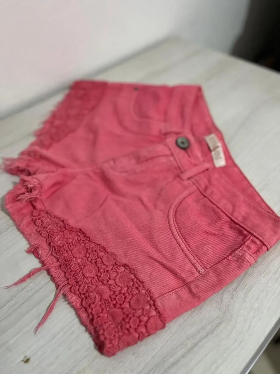 Shorts Rosa tam 36 - Foto 3