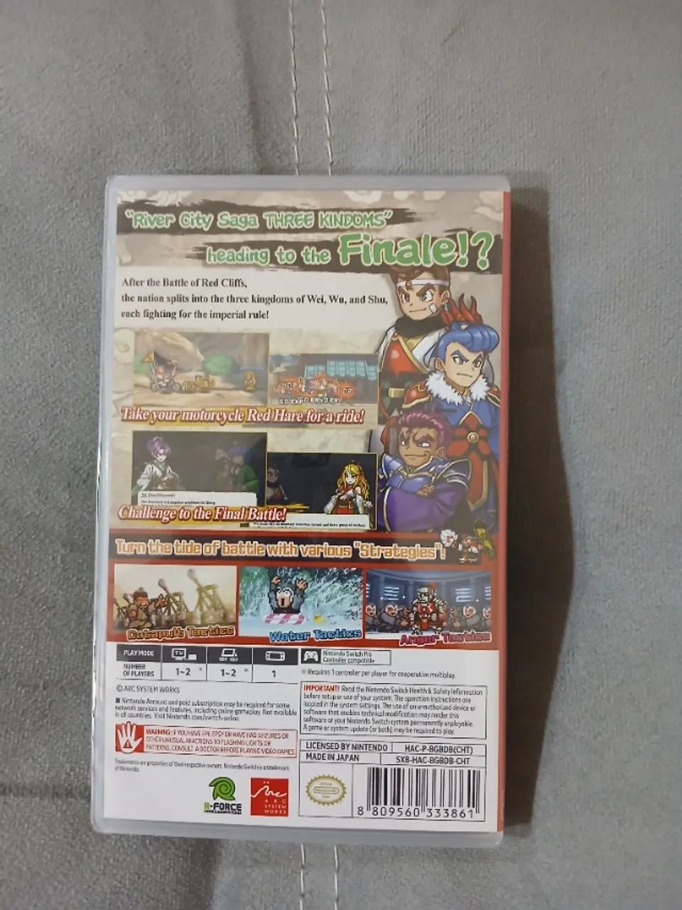 River City Saga Three Kingdoms Next Switch Lacrado - Foto 3