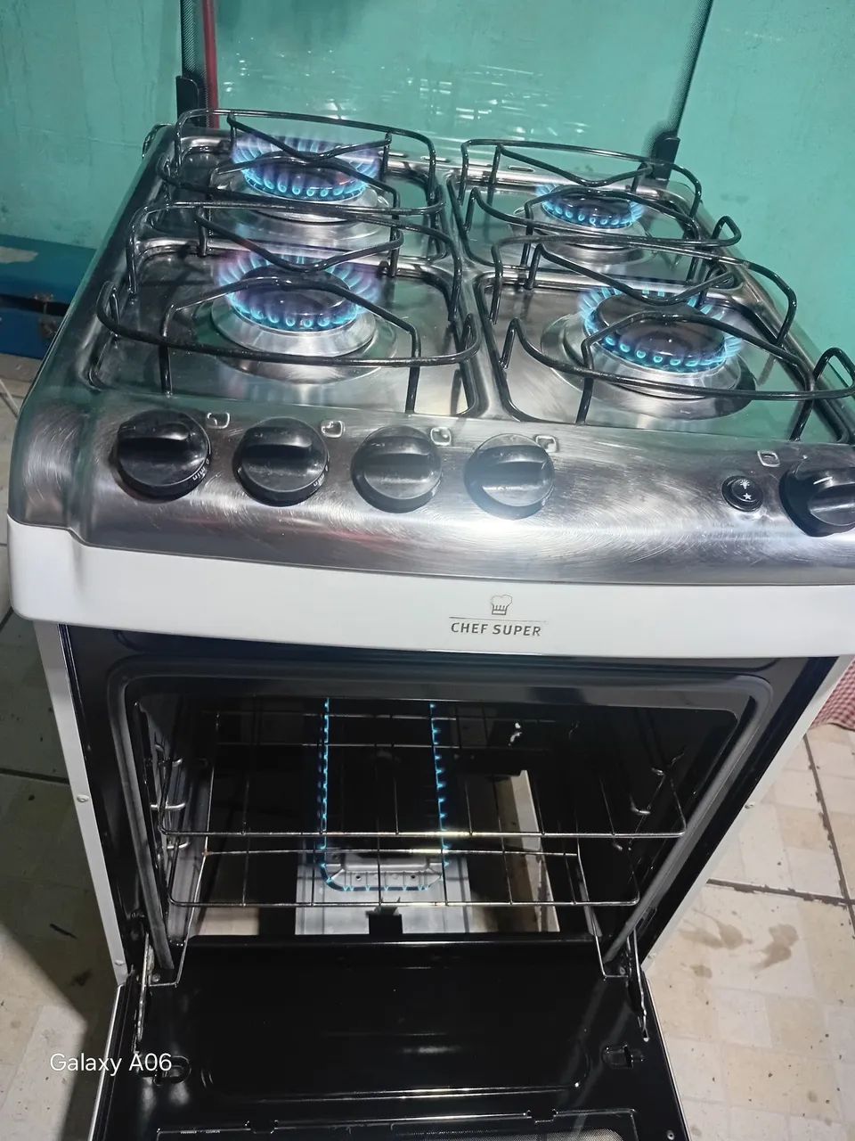 Fogao 4 bocas automático  - Foto 4