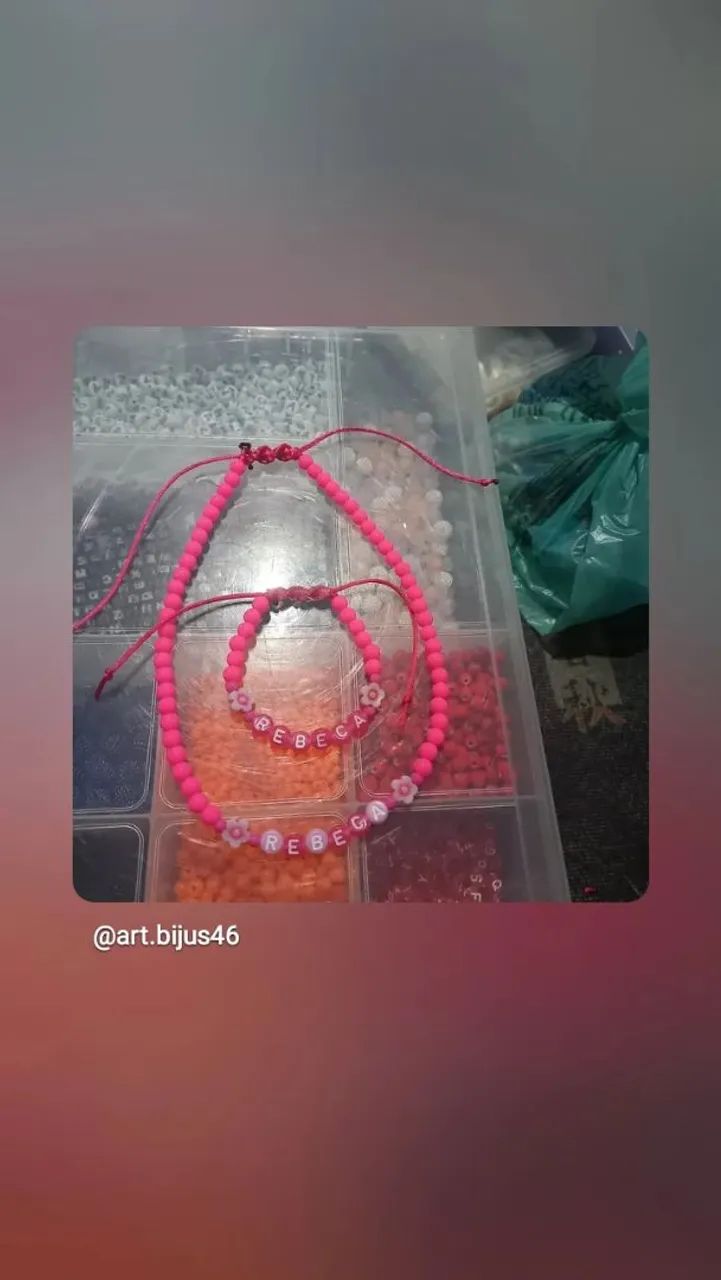 Kit  de pulseira e corrente 