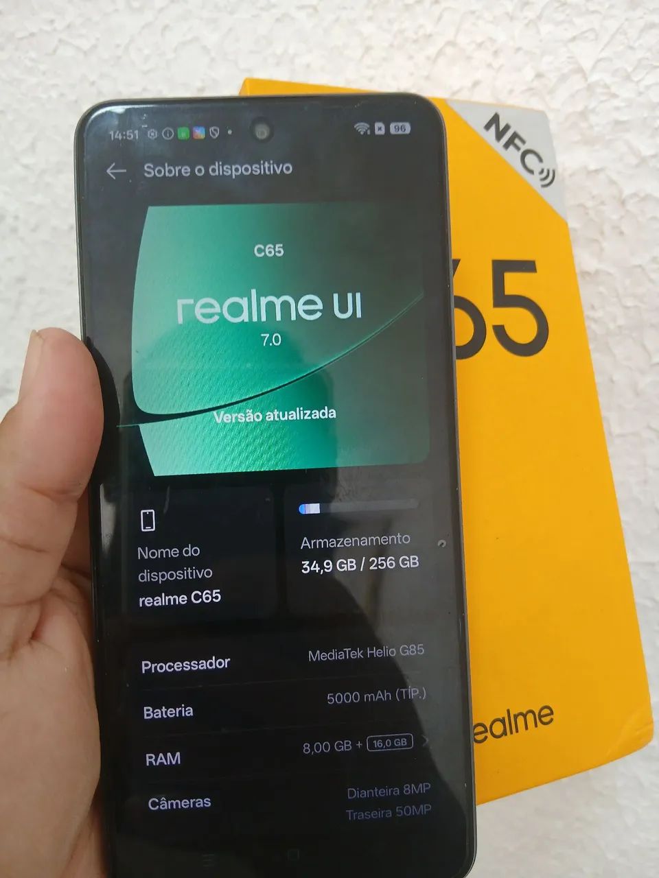 Celular realme C65 de 256gb  - Foto 3