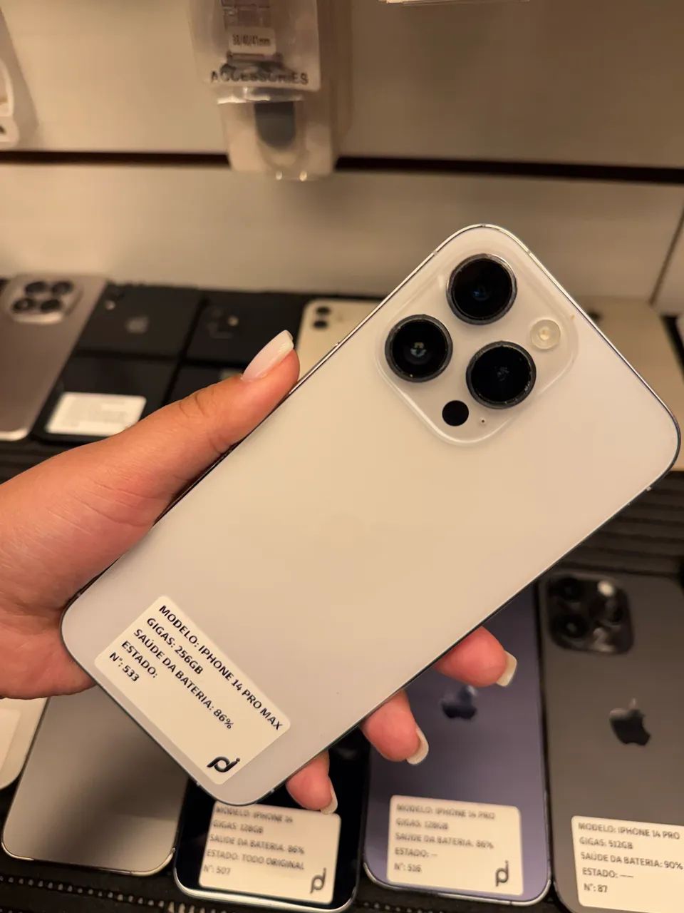 IPHONE 14 PRO MAX 256GB TODO ORIGINAL COM CAIXA - GARANTIA DE 1