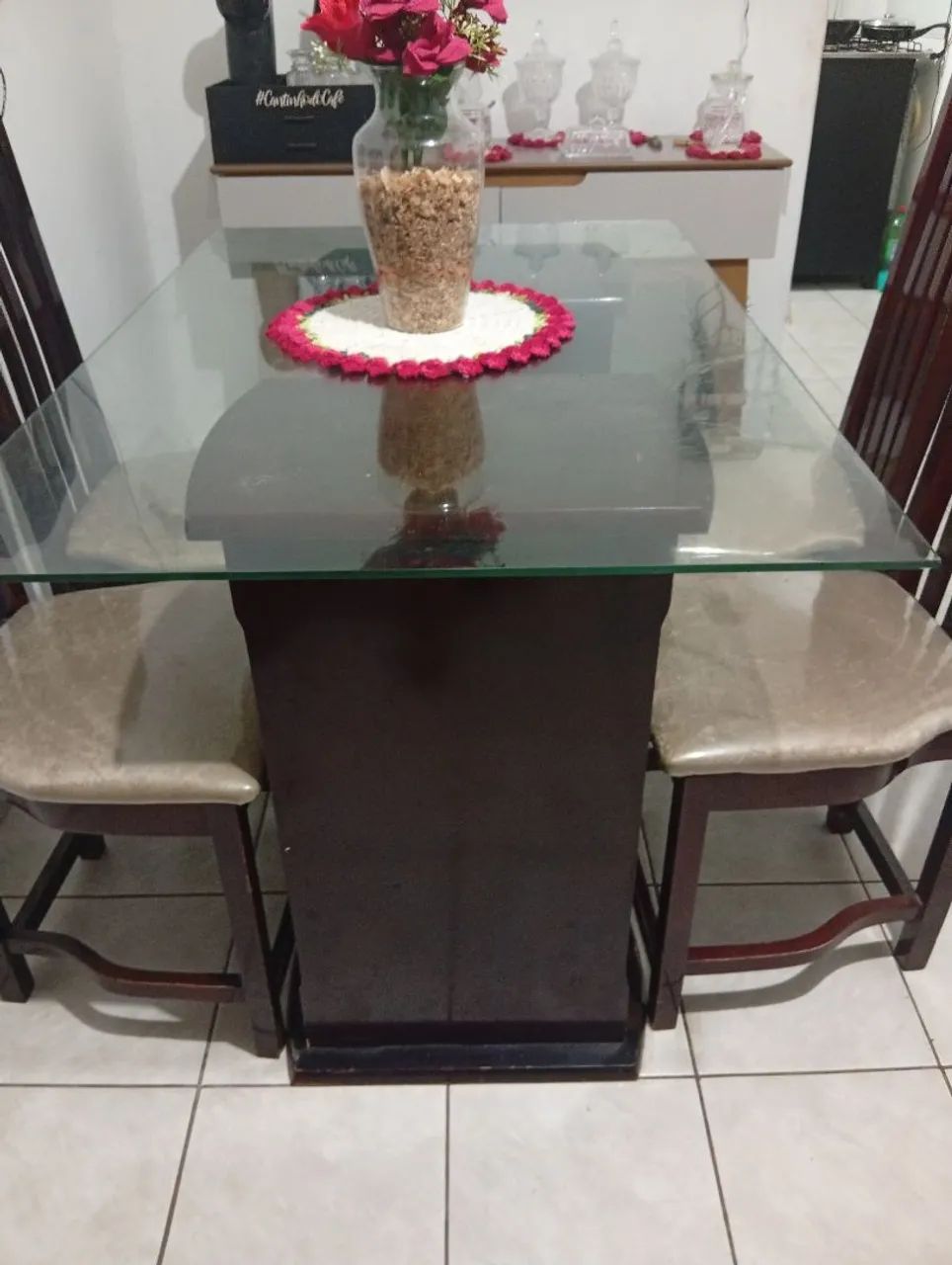 Mesa de vidro  - Foto 3